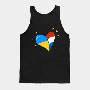 the Netherlands loves Ukraine. Tank Top